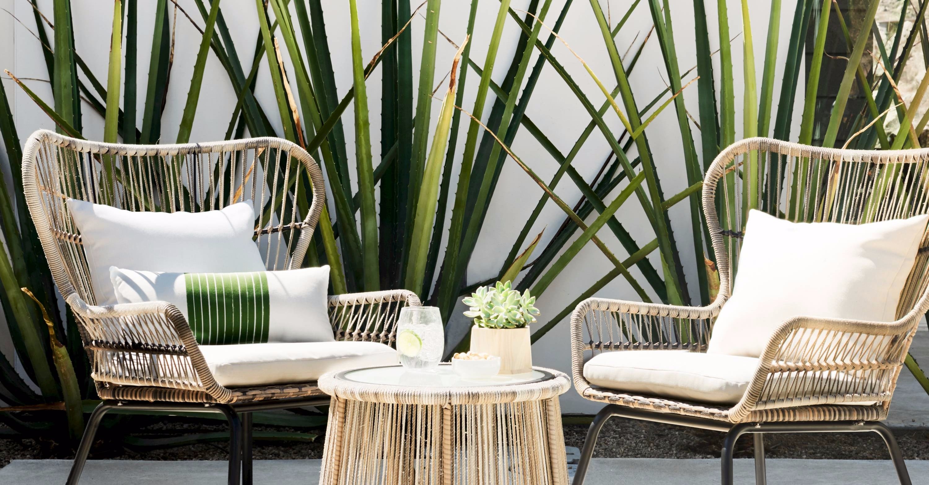 Target wicker sales outdoor chairs