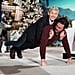 Milo Ventimiglia Doing Push-Ups on The Ellen DeGeneres Show