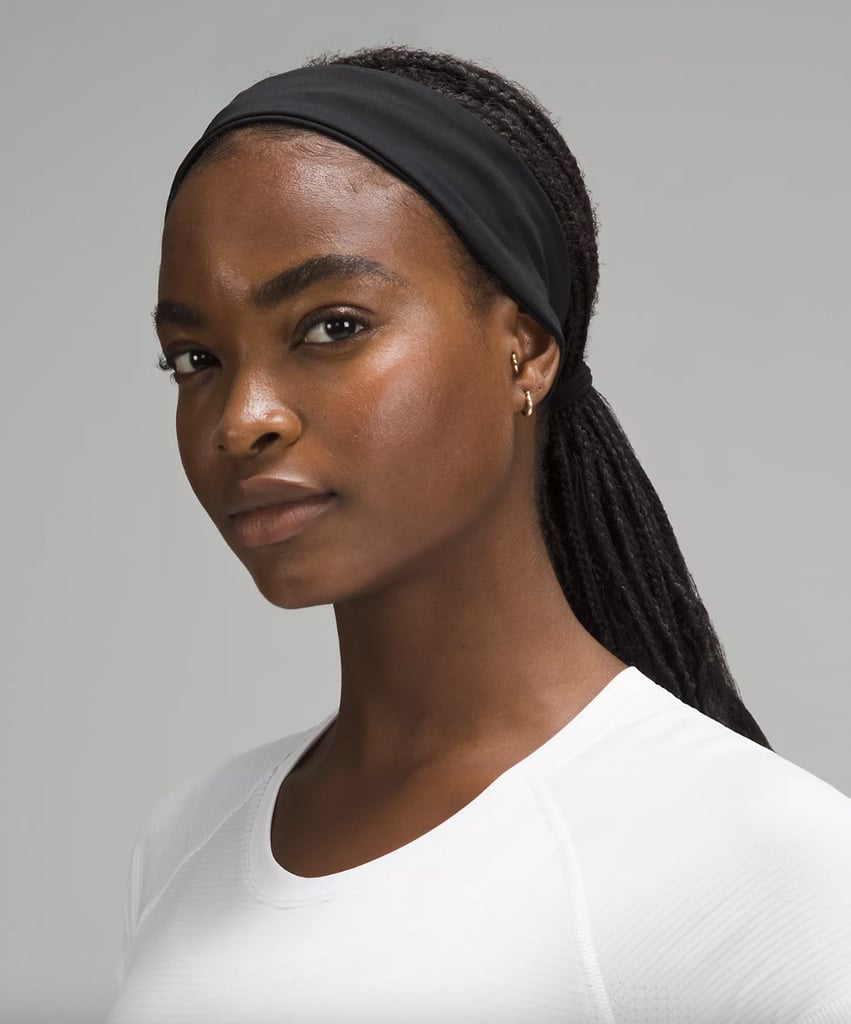 Lululemon Luxtreme Training Headband ($14)
There's nothing more distracting than being slapped by sweaty wisps of hair during an intense workout. This sweat-wicking headband has just enough pressure to hug your head without causing a headache or slipping off. It comes in 10 different colors, so you can color coordinate with your 'fit.