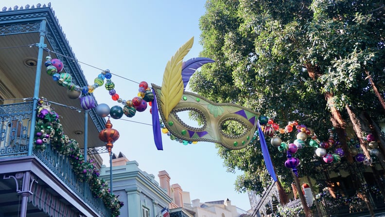New Orleans Square is even more magical this time of year!