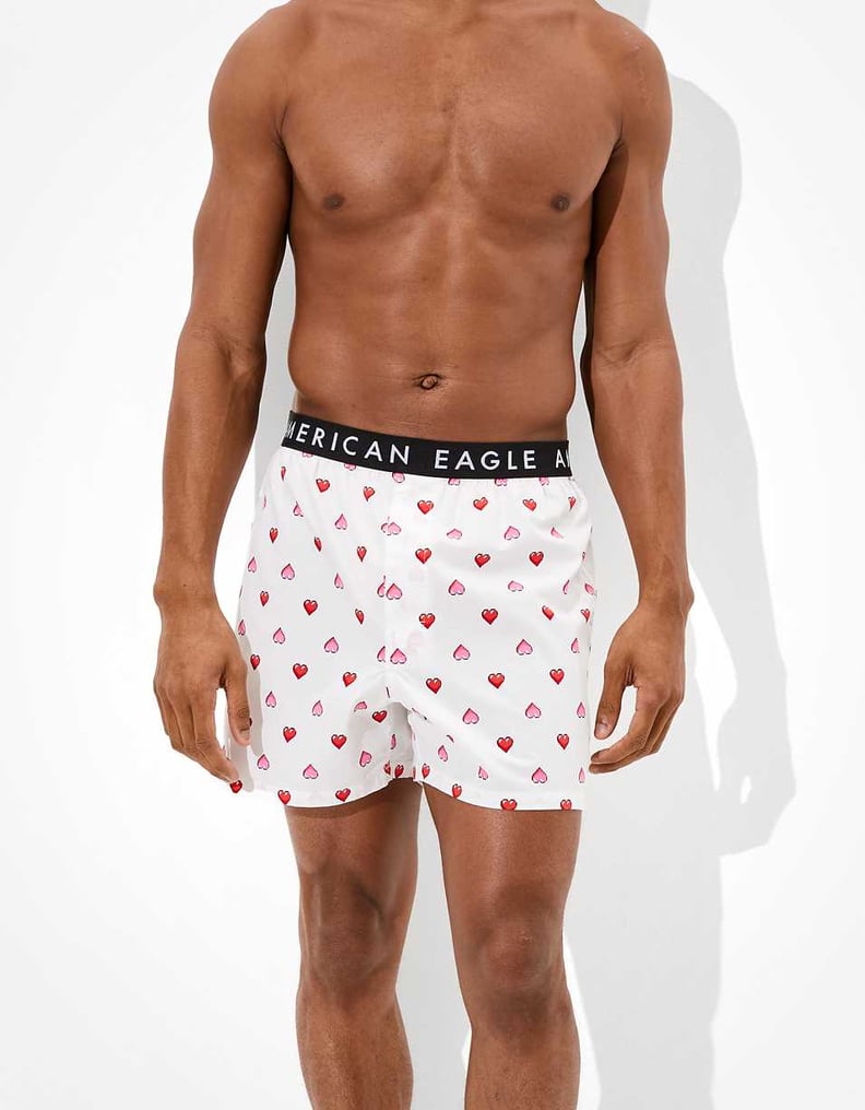 Novelty Love Heart Style Men's Boxer Shorts Valentine Special Lounge  Underwear