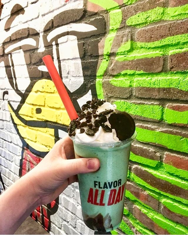 Triple Double Mint Milkshake