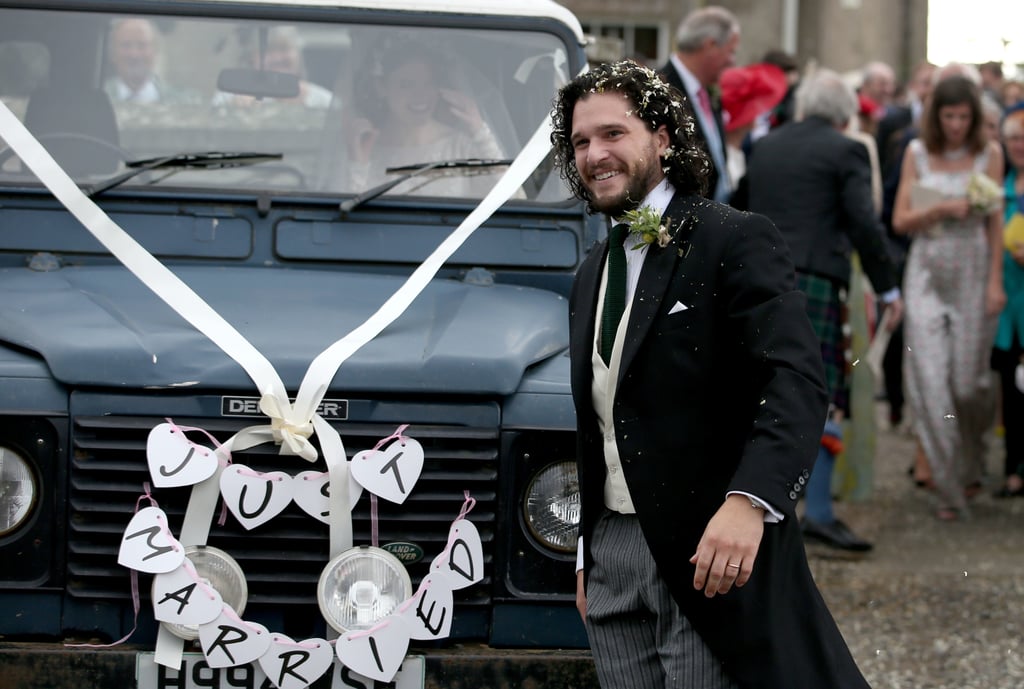 Kit Harington and Rose Leslie Wedding Pictures