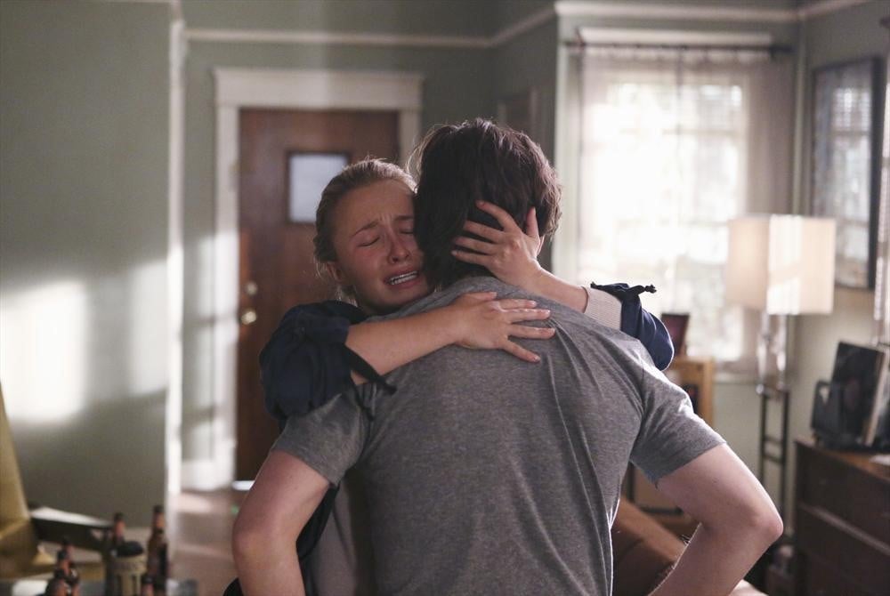 And the hugging?