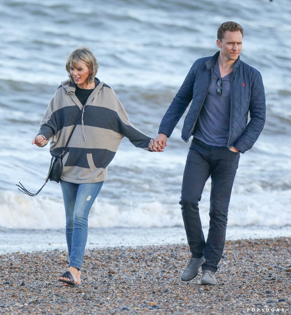 Taylor Swift and Tom Hiddleston With His Mom in the UK