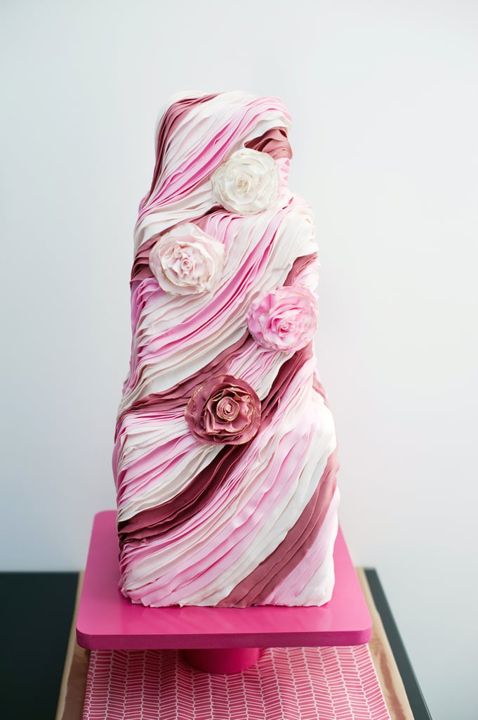 Colorfully Layered Cake