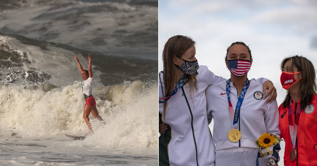 Carissa Moore Wins Gold in Women's Surfing at 2021 Olympics | PS UK Fitness