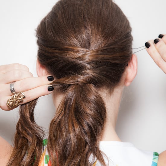 Crisscross Ponytail How-To