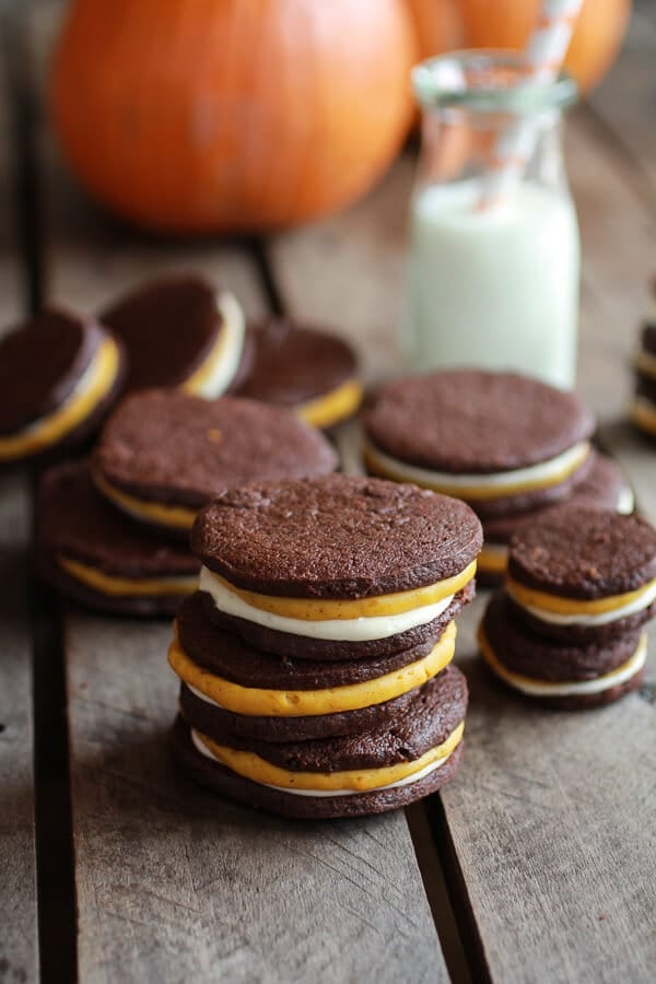 Double-Stuffed Pumpkin Pie Oreos