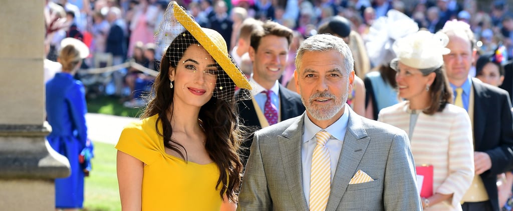 Amal Clooney Dress at Royal Wedding 2018