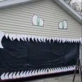 We Can't Stop Watching This DIY Halloween Monster Garage Decoration