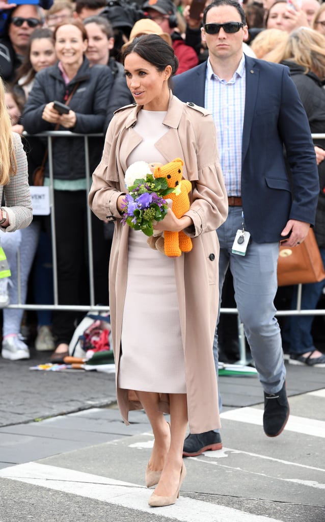 Meghan Markle's Burberry Trench Coat in New Zealand 2018