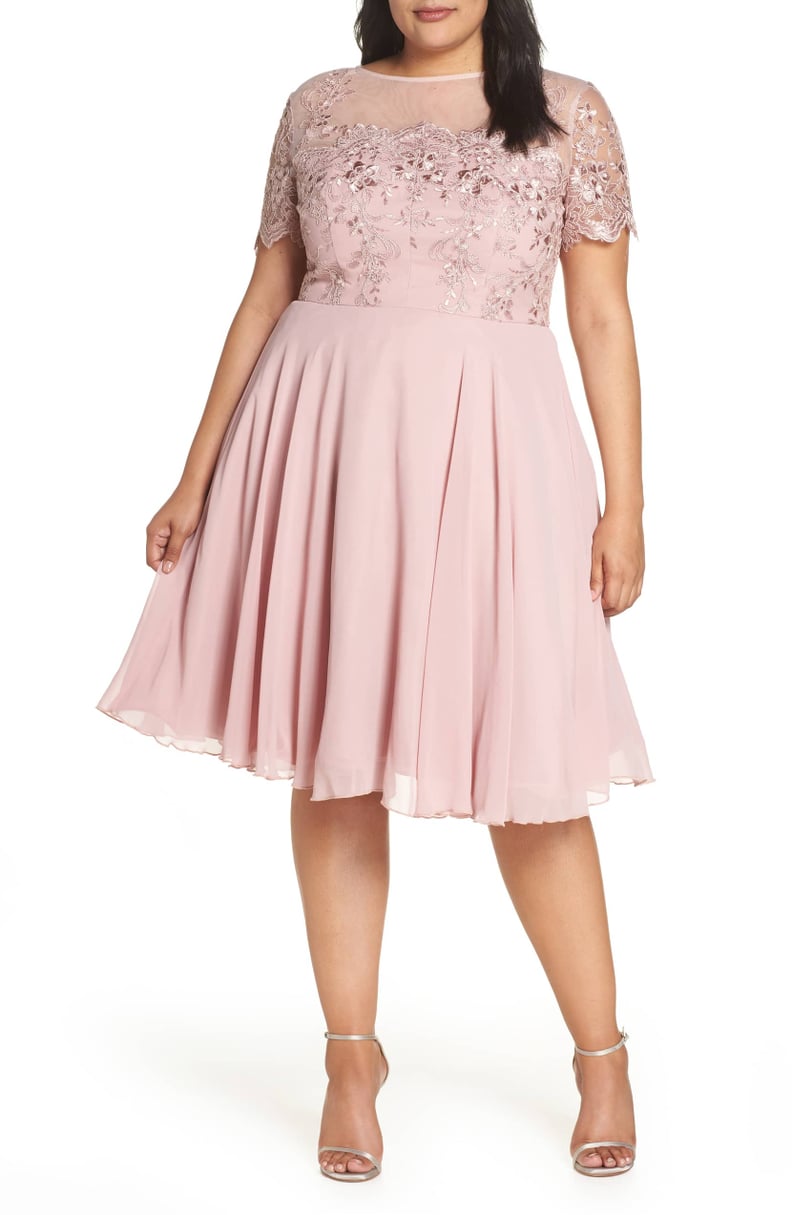 Chi Chi London Embroidered Bodice Party Dress