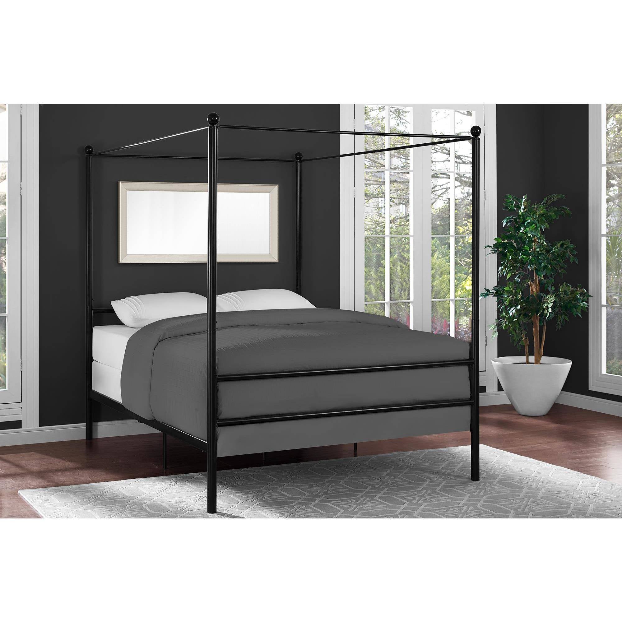 Mainstays metal canopy bed hotsell