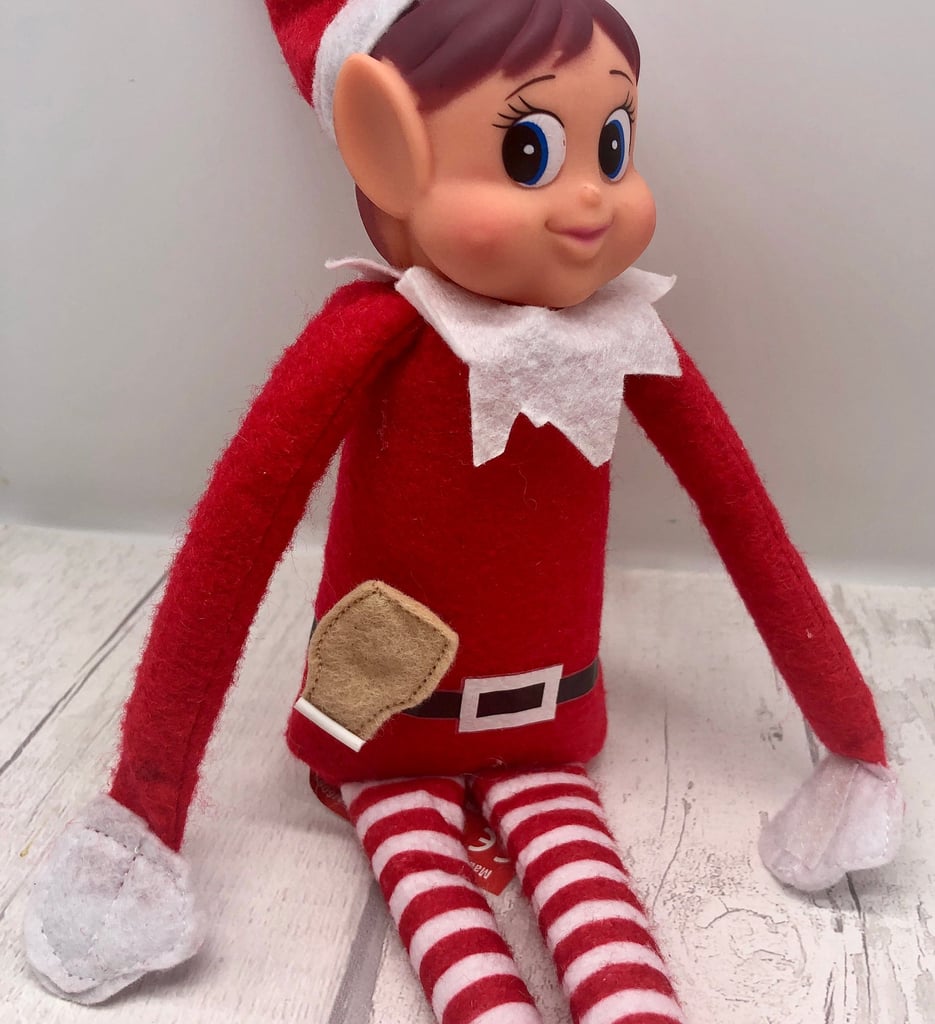 Modified Christmas Elf Doll