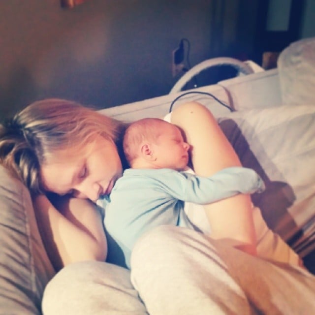 "Having my baby curl up to me and know that I'm her Mum." — Ashley
Source: Instagram user celrod03