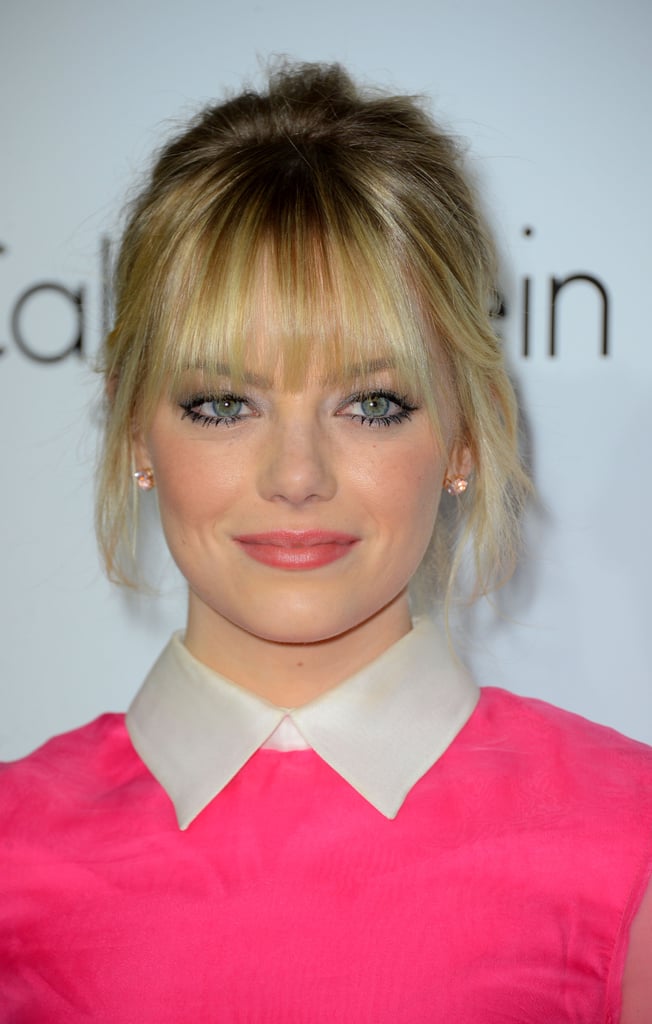 2012 | Emma Stone Makeup Through the Years | Pictures | POPSUGAR Beauty ...