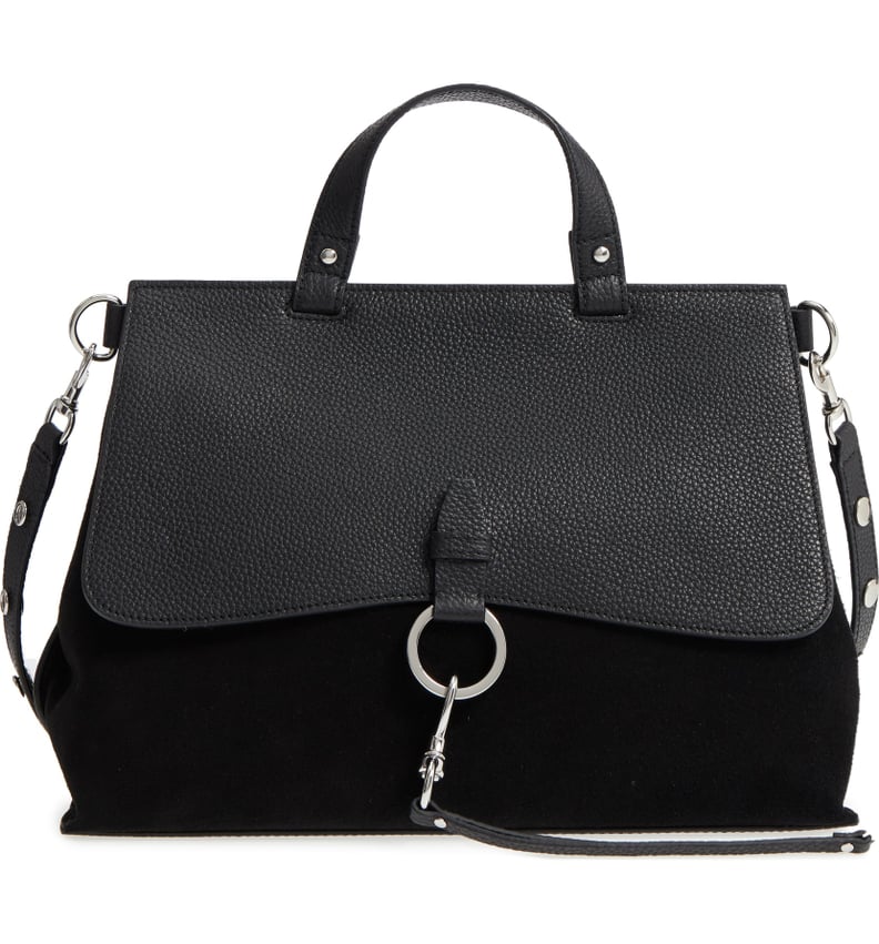 Rebecca Minkoff Medium Keith Suede & Leather Satchel