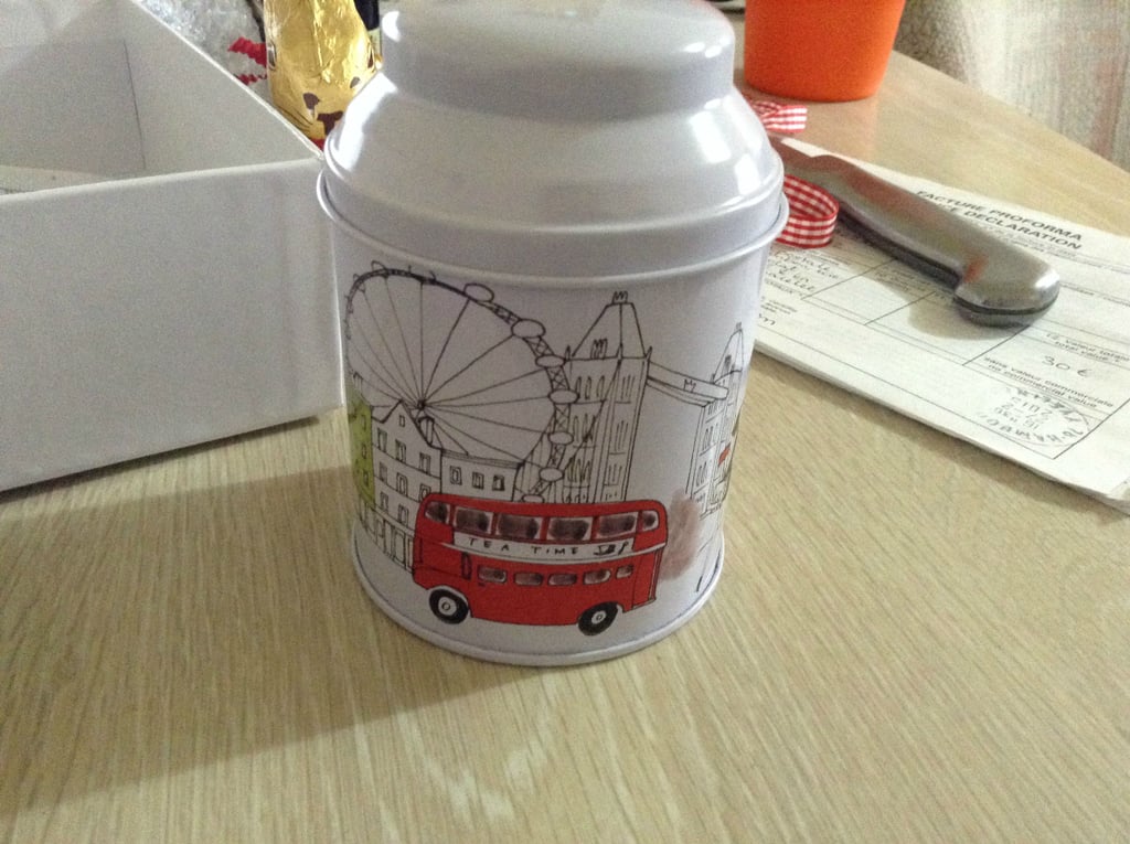 "A tea bag holder"