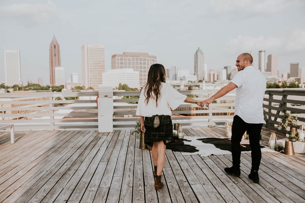 Rooftop Proposal in Atlanta