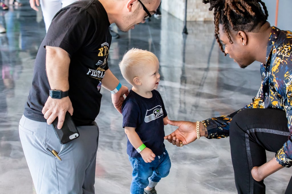 Shaquem Griffin Meets Fan With Limb Difference