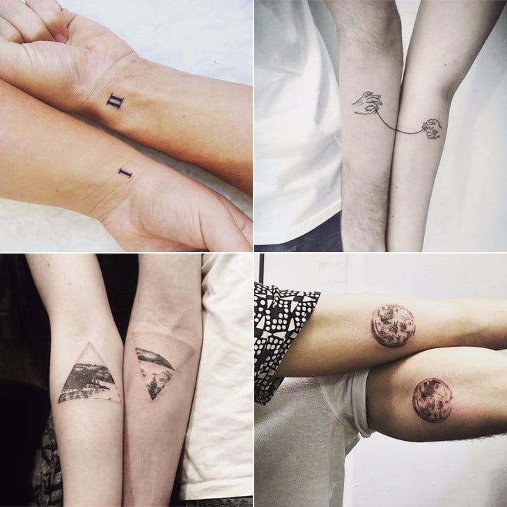 Verwonderlijk Brother-Sister Tattoos | POPSUGAR Love UK PC-88