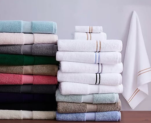 Everhome Solid Egyptian Cotton Bath Towel