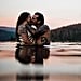 Couple's Lake Boudoir Shoot