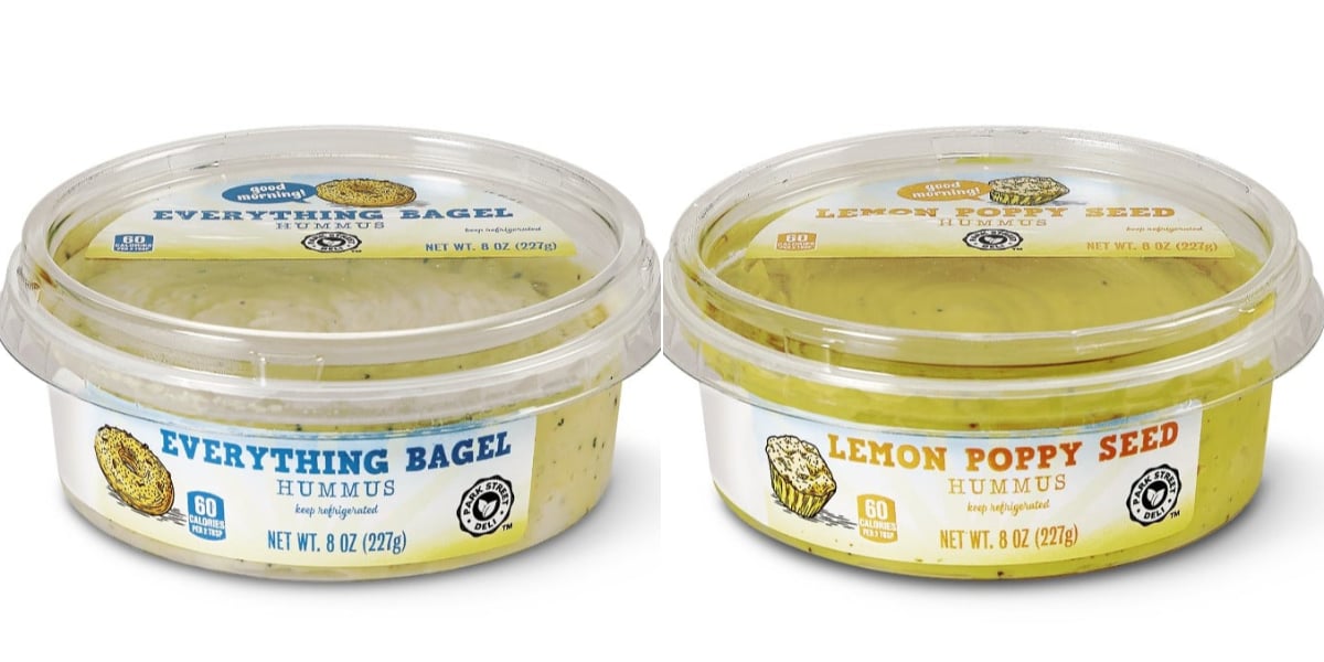 Aldi Has Everything Bagel and Lemon Poppy Seed Hummus POPSUGAR Food