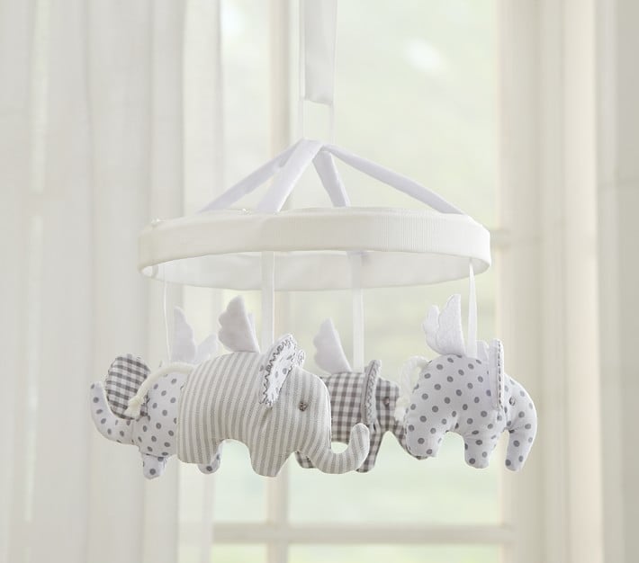 Pottery Barn Kids Flying Elephant Mobile