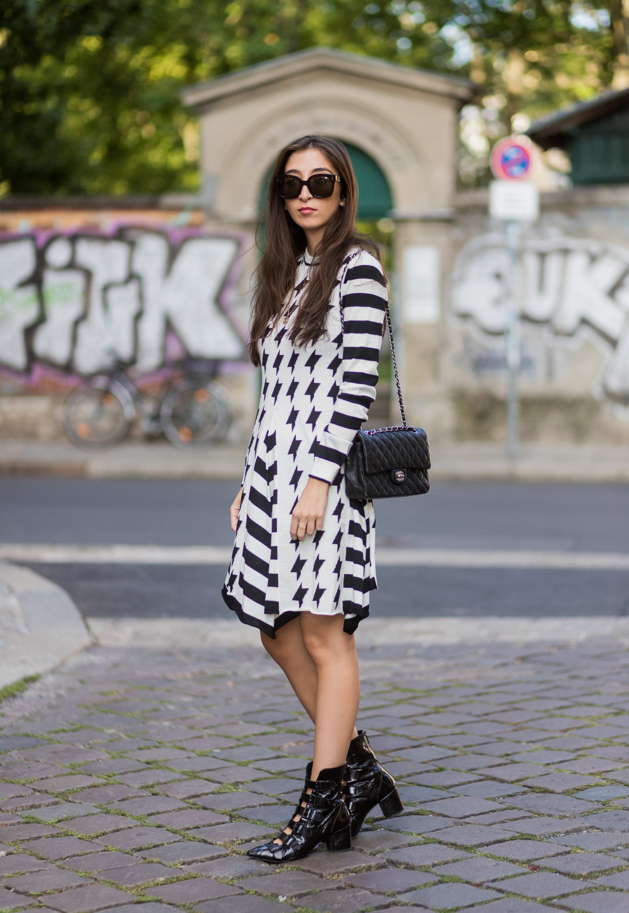 How to Wear Ankle Boots With Dresses 