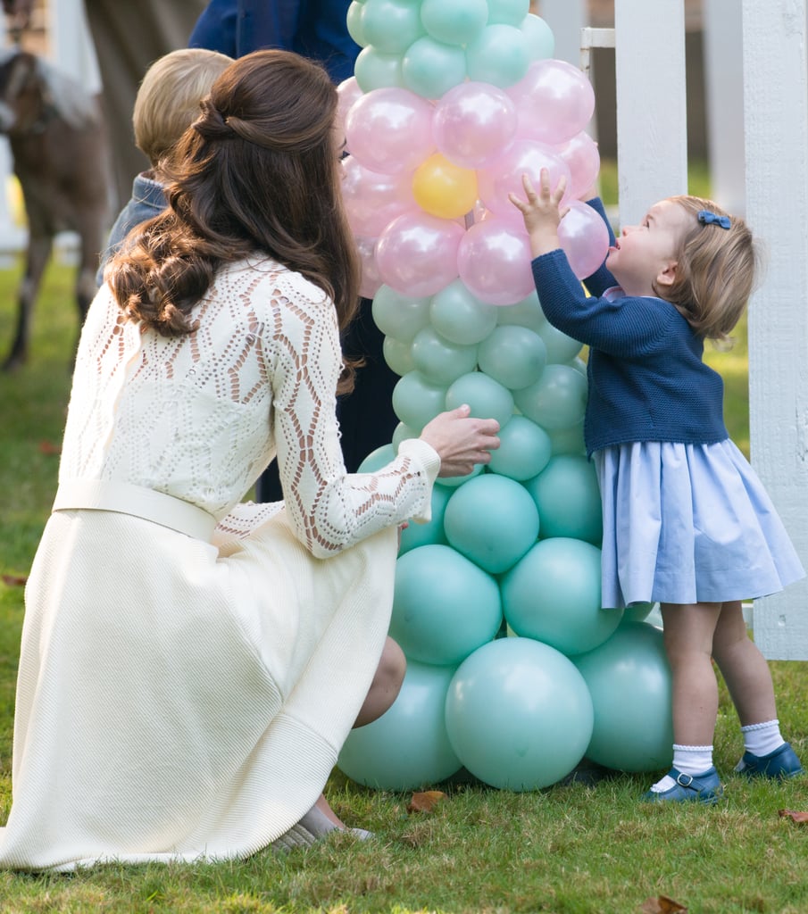 When Charlotte Showed Her Enthusiasm For Balloons . . .