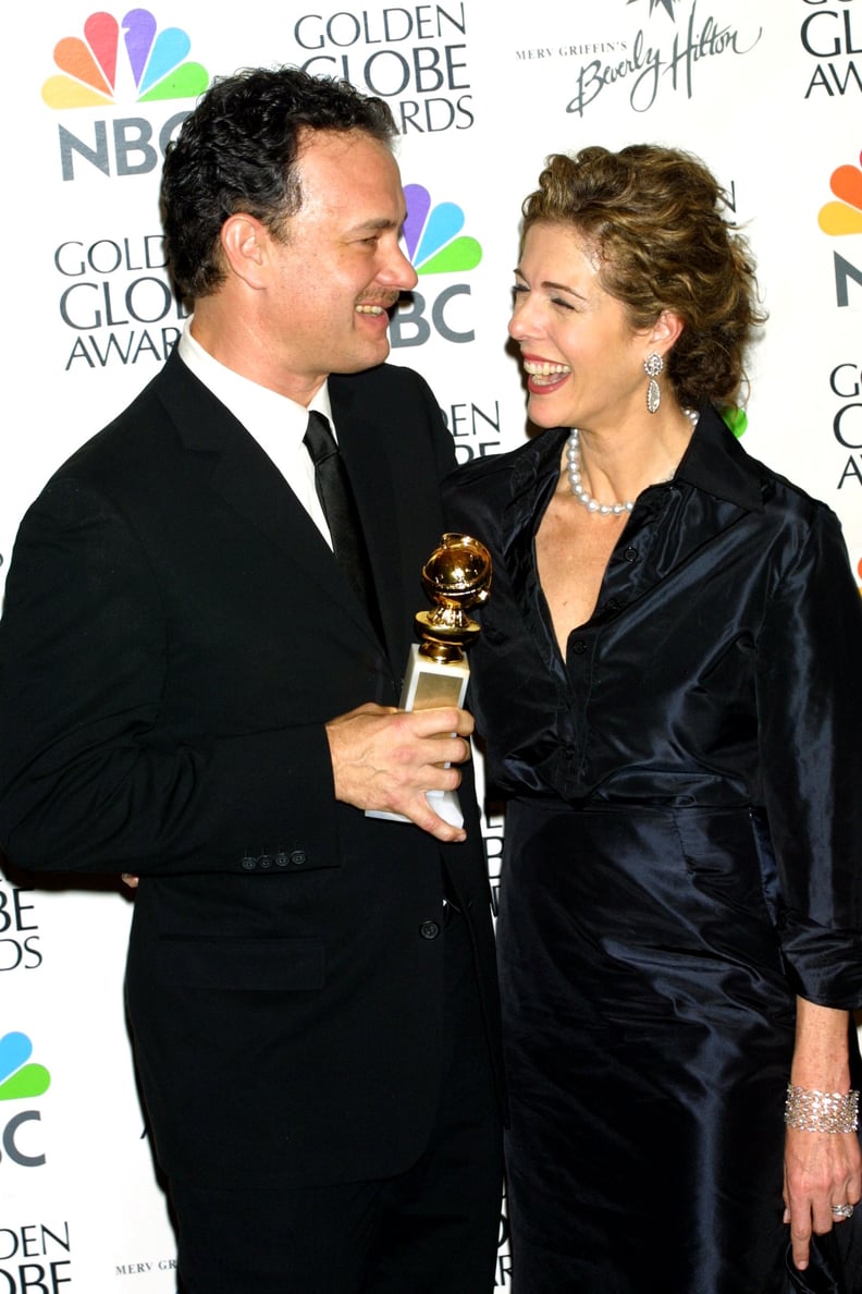 Tom Hanks and Rita Wilson in 2001