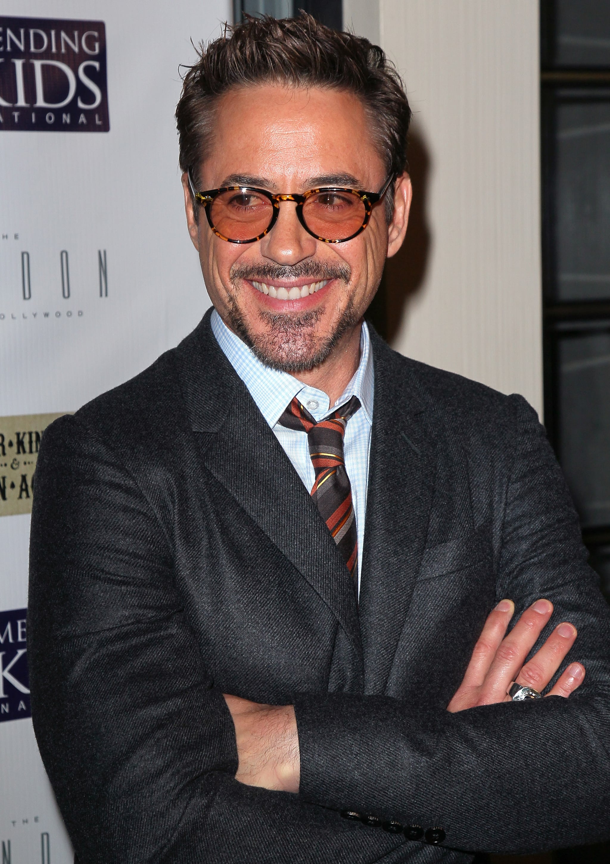 Robert Downey Jr. reveals new look after his kids shaved his head