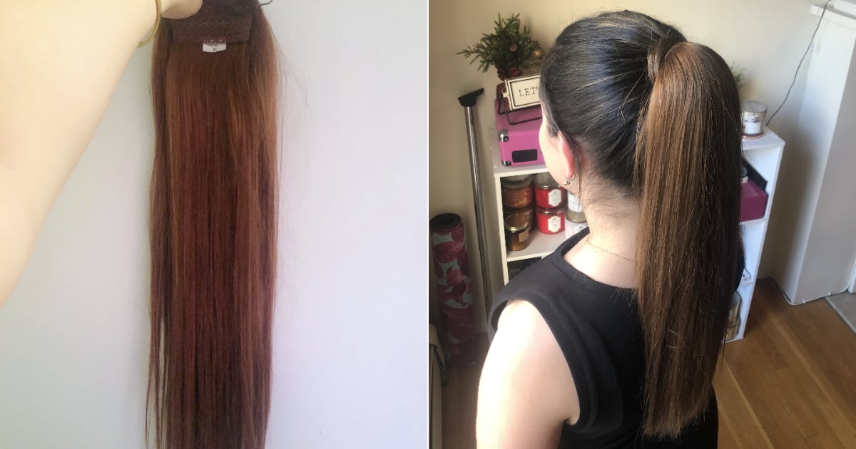 Crown Extensions Bungee Ponytail Review POPSUGAR Beauty