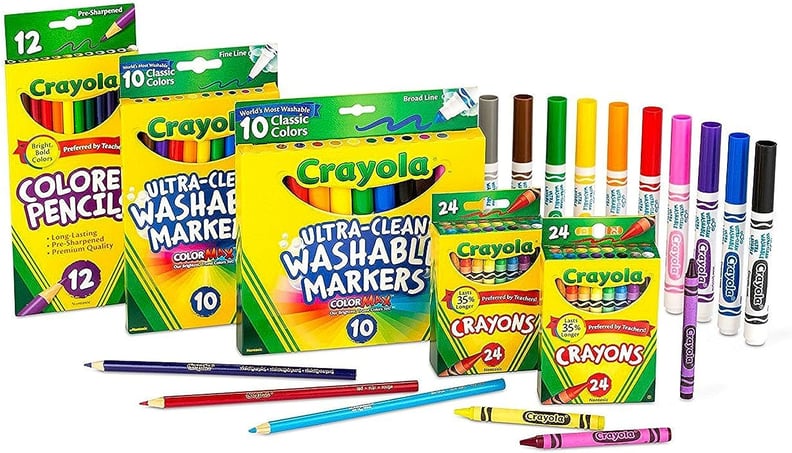 Best Crayons, Markers And Colored Pencils Set