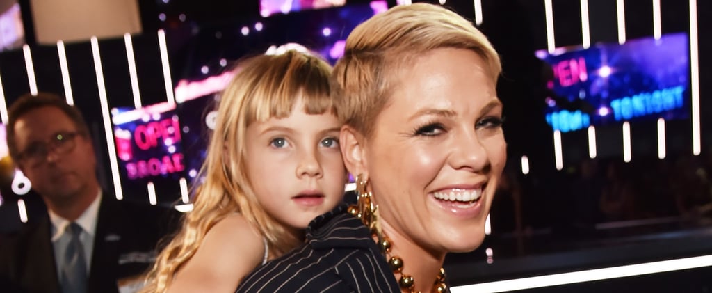 Pink and Willow Hart at 2018 Grammys