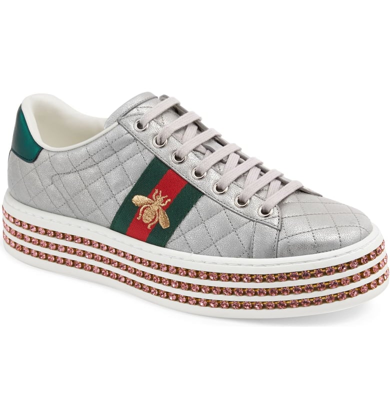Gucci New Ace Platform Sneakers