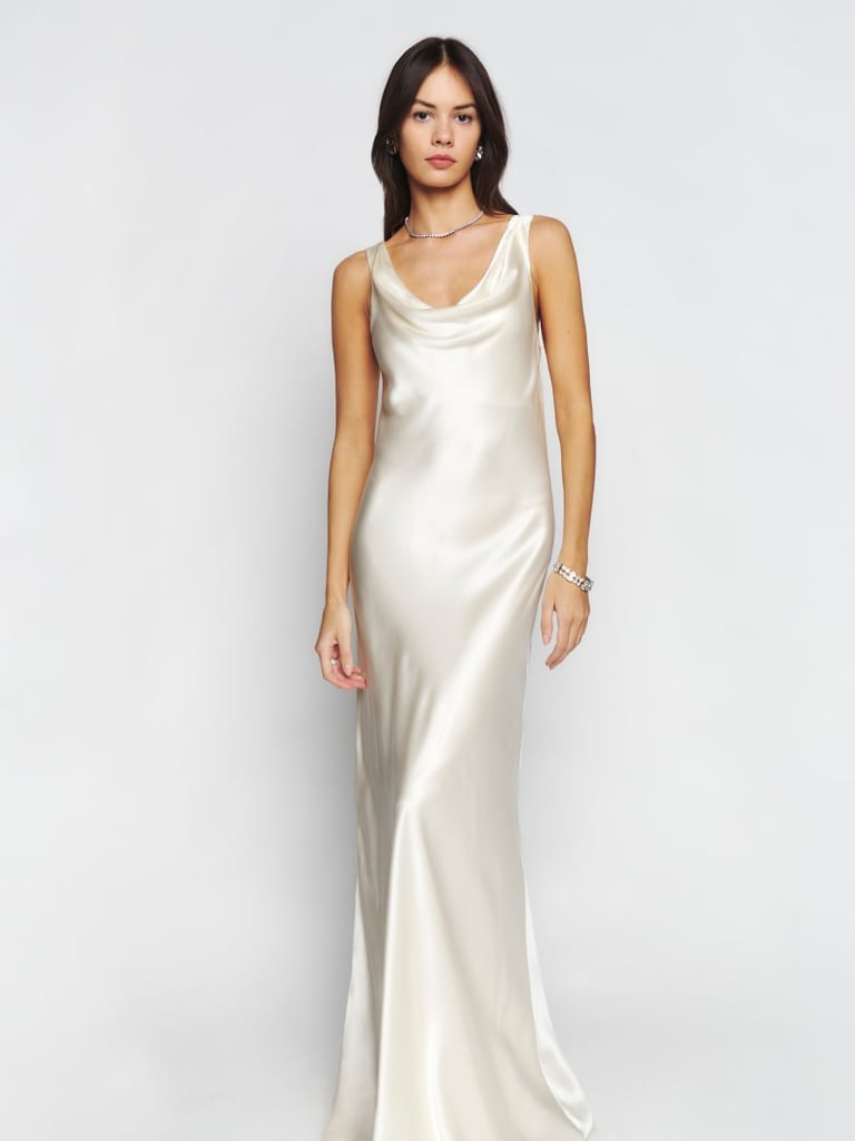 Reformation Annabelle Silk Dress