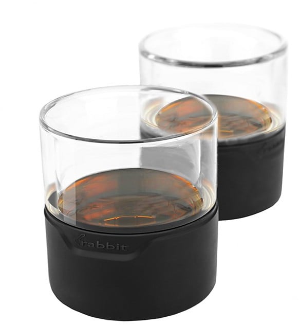 Metrokane Freezable Whiskey Glasses, Set of 2