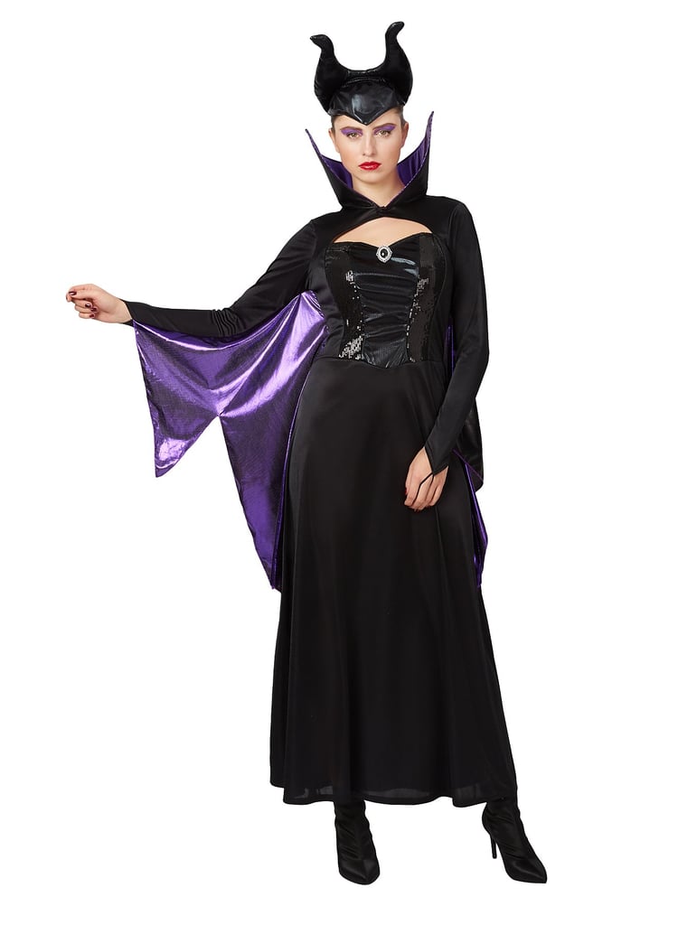 Disney Villains Maleficent Fancy Dress Costume Cheap Halloween