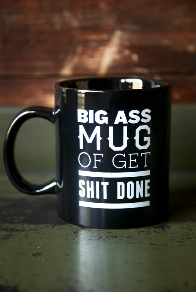 Thug Kitchen's Big Ass Mug ($15)