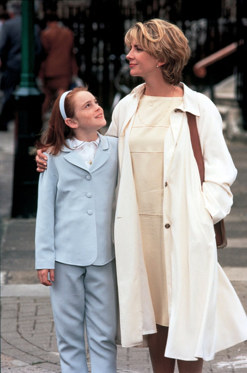 When Hallie Wears This Fabulous Powder Blue Suit For a Trip Into Town With Her Mom