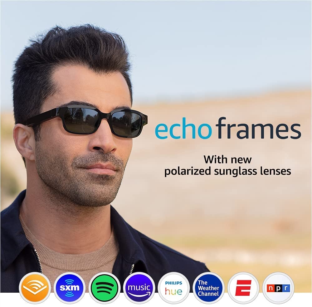 Echo Frames (2nd Gen) - Smart Audio Sunglasses with Alexa