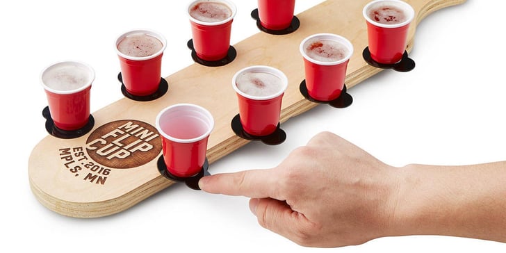 This Mini FlipCup Game Comes With Little Red Solo Cups