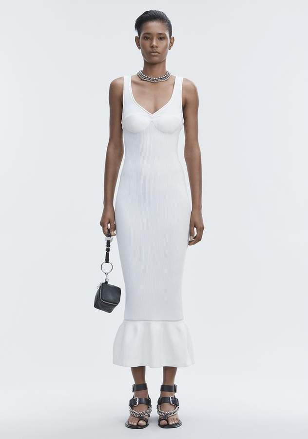 Alexander wang shop ribbed dress