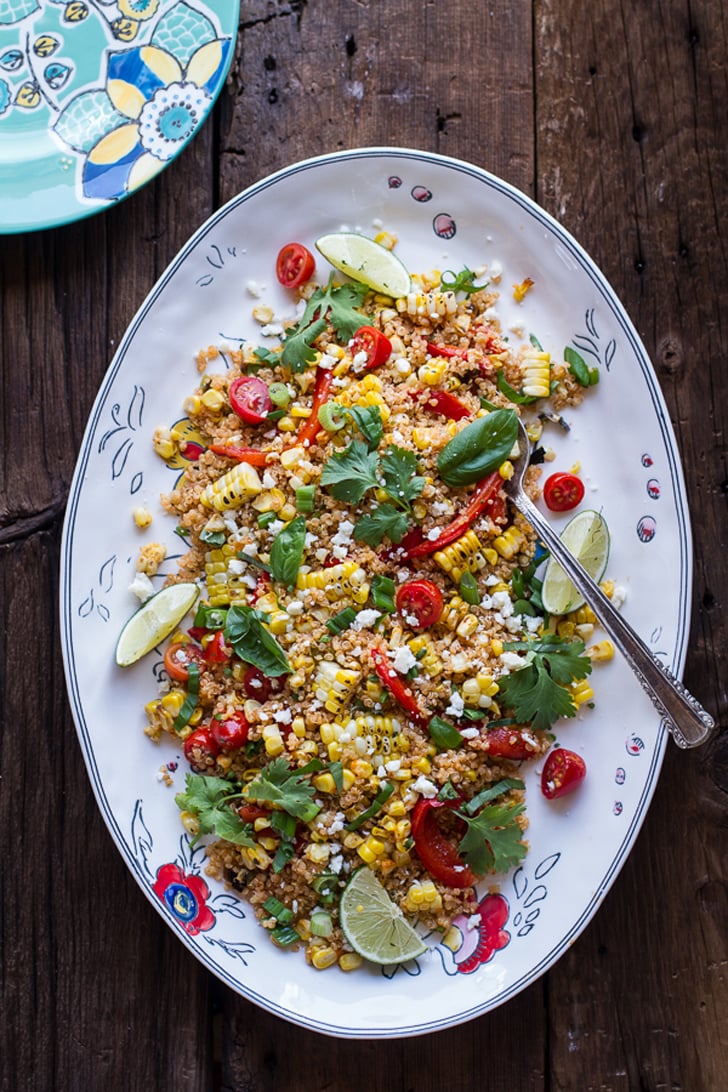 Mexican Grilled Street Corn Quinoa Salad