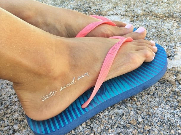 Sparkly Toes in the Sand Sparkly Toes in the Sand
