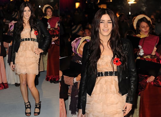 Celebrity Style Lucie Jones At A Christmas Carol Premiere Popsugar Fashion Uk