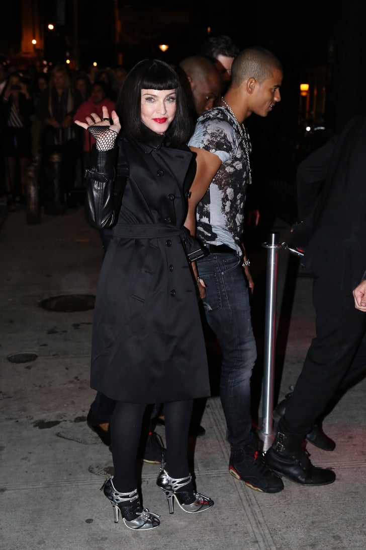 Madonna and her boyfriend, Brahim Zaibat, walked into the ...